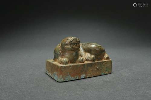 Chinese Bronze Seal