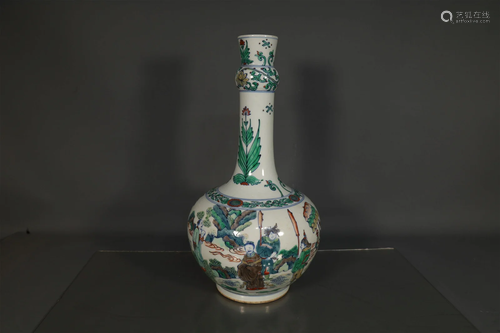 A Delicate Rose Character Story Vase