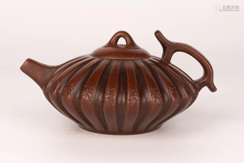 A Set of Four Yixing Zisha Teapots