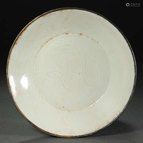 Song Dynasty,Ding Kiln Plate