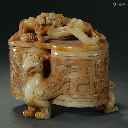 Han Dynasty, Hetian Jade Cup