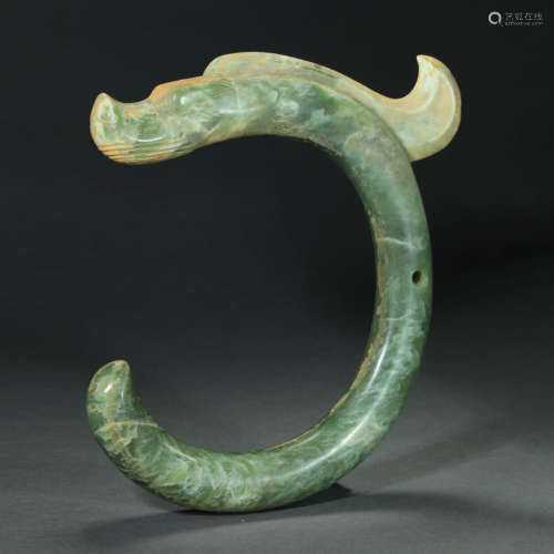 Hongshan Culture, Jade C-Shaped Dragon