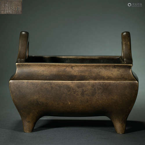 Ming Dynasty,Copper Incense Burner