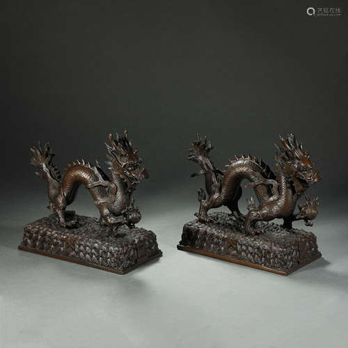 Qing Dynasty,Copper Dragon