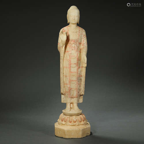 Tang Dynasty, Stone Buddha Statue