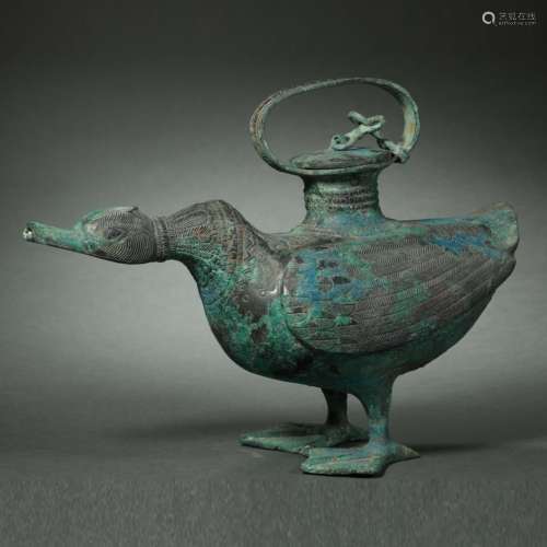 Han Dynasty,Bronze Pot