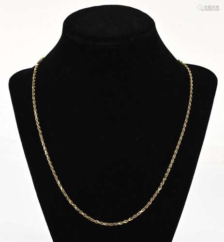 Vintage 14K Gold Designer Necklace