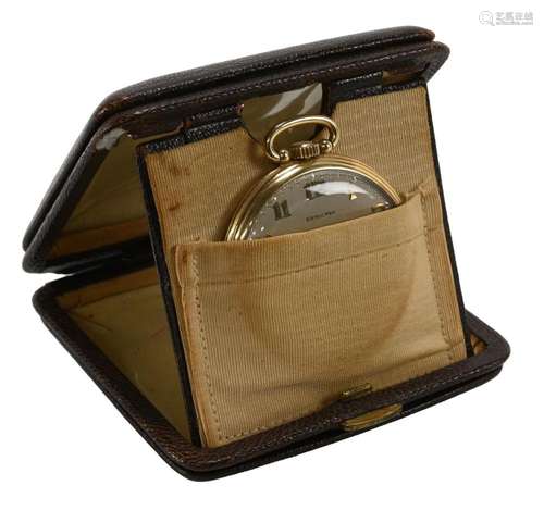 Very Fine Hamilton 14K Gold 917 Pocket Watch