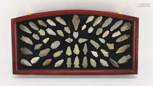 North Carolina Native American Arrowhead Collection