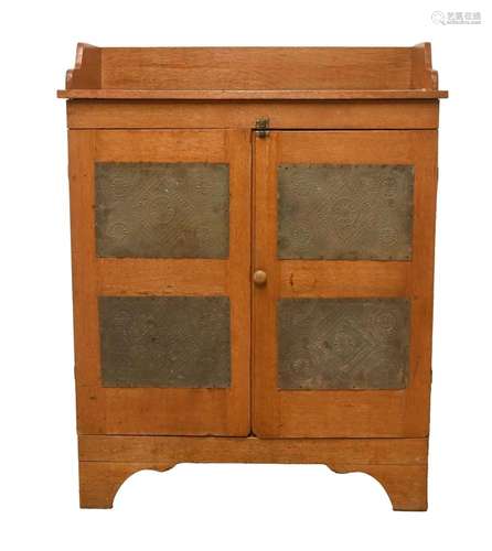 Early American Country Jelly Pie Safe Cupboard