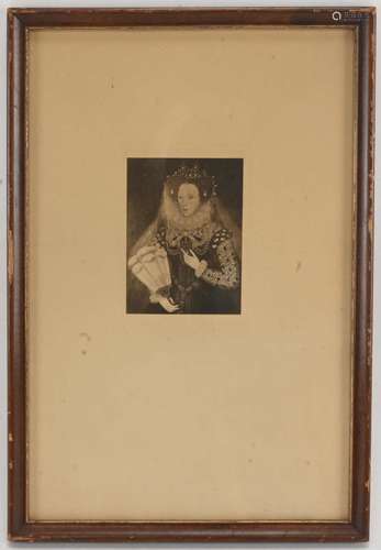 The Queen Elizabethan Etching Archi S. Ford Yale University