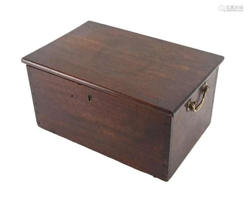 Very Fine Early American Walnut Document Box