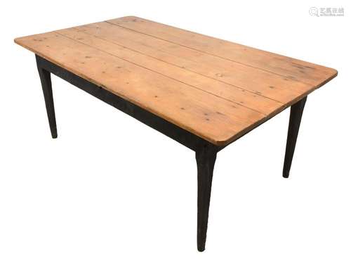 Antique Southern Pine Country Handmade Farm Table