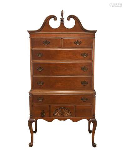 Formal Mahogany Furniture Highboy Chest