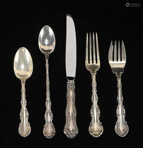 Gorham Sterling Silver Strasbourg Flatware Set