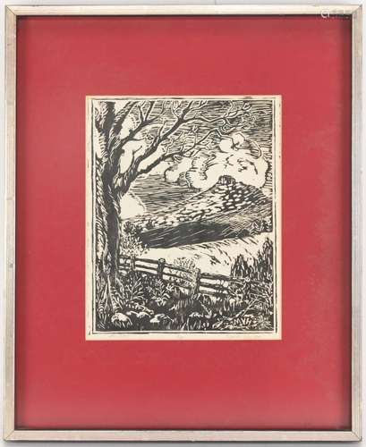 Mabel Van Horn Artist The Pilot North Carolina Woodblock