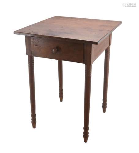 Antique Southern Walnut Pegged Table