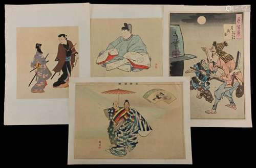 Estate Collection of Antique Japanese Woodblock Prints