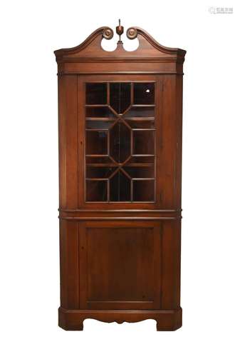 Craftique Mebane N.C. Furniture Corner Cupboard