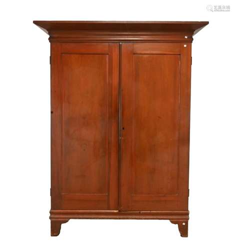 Early Southern Plantation Linen Press Wardrobe