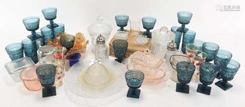 Vintage Depression Glass Carnival Pattern Estate Collection