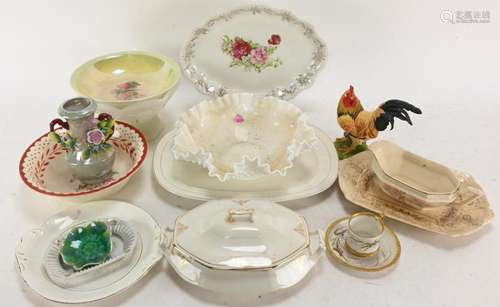 Vintage Fenton Glass China Estate Group Lot