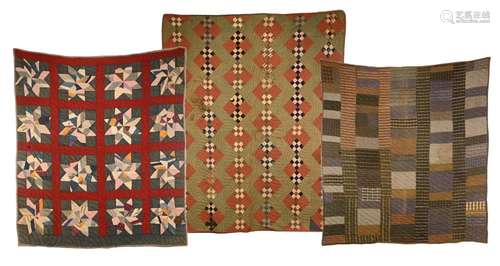 Estate Group of Antique Quilts