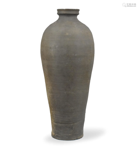 Korean Stoneware Meiping Vase, Kroyo Period