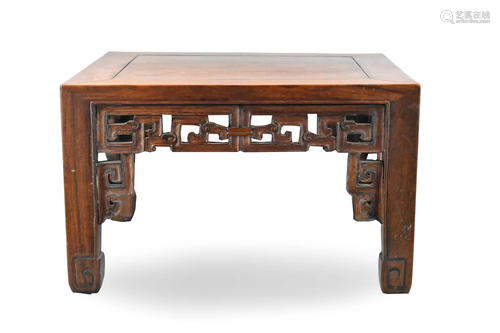 Chinese Harwood Kang Table,Qing D.