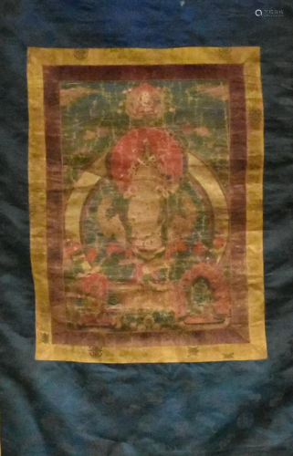 Chinese Thangka of Tara. Qing Dynasty