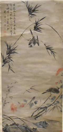 "Jiang TingXi",Chinese Bird Painting of Birds