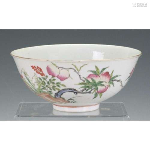 A antique Chinese bowl
