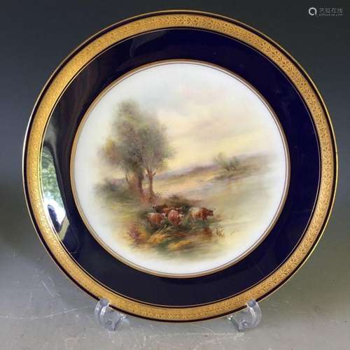 Royal worcester plate