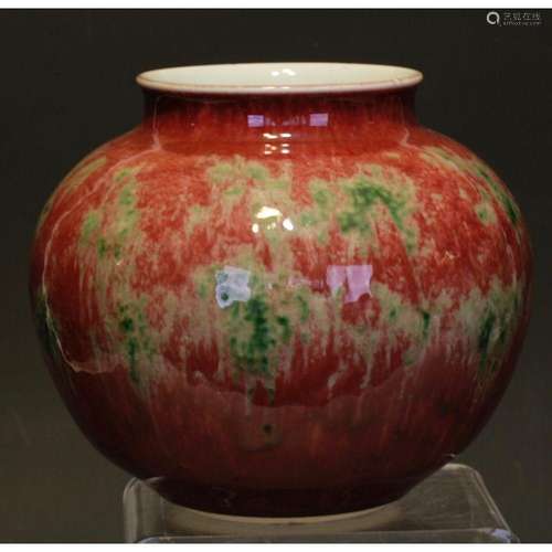 A Chinese vase