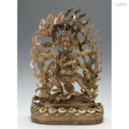 Gilt Bronze Buddha