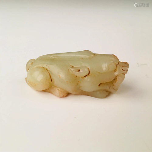 Chinese Jade Ruishou Figure