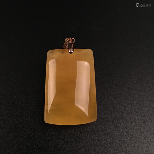 Wax Bee Pendant