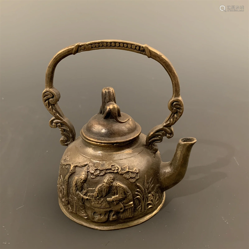 Chinese Bronze Teapot