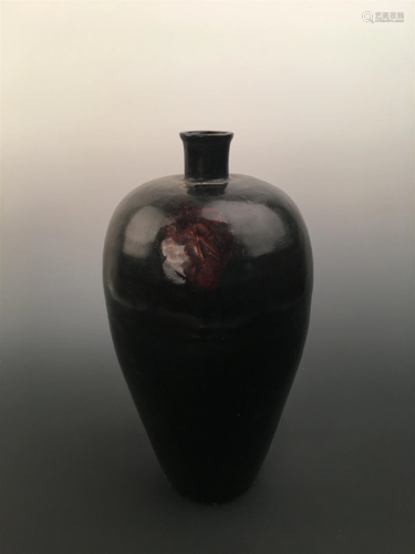 Chinese Jizhou Kiln Meiping Vase