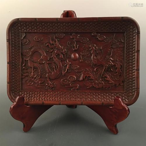 Chinese Hardwood Tray