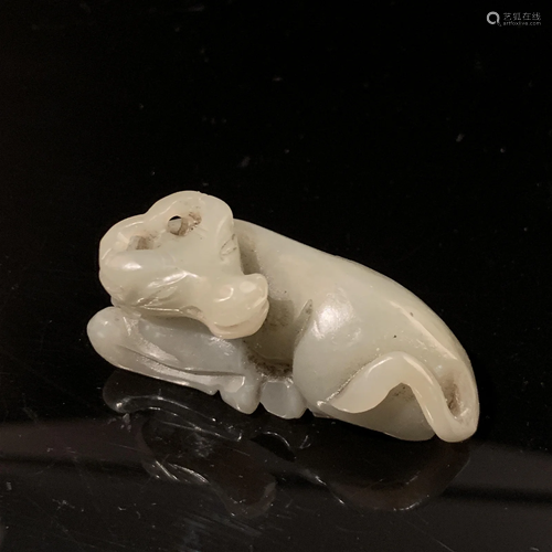 Chinese Jade Carving of Watter Buffalo