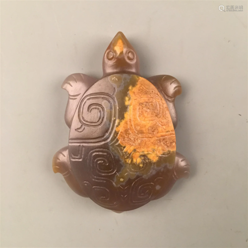 Chinese Archaic Jade Turtle