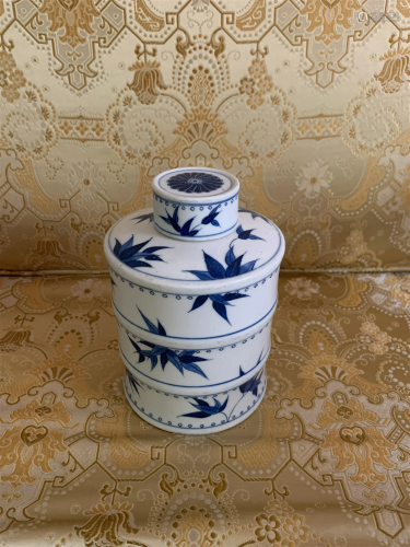 Chinese Blue and White Tea Pot Qing Dynasty