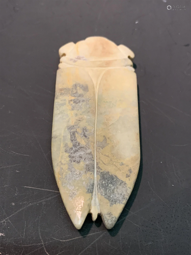 Chinese Han Dynasty Jade Cicada