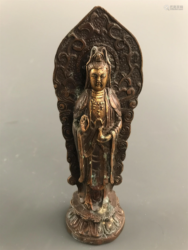 Chinese Bronze Buddha Statue