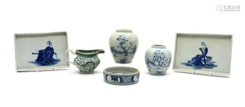 A collection of Chinese blue and white,