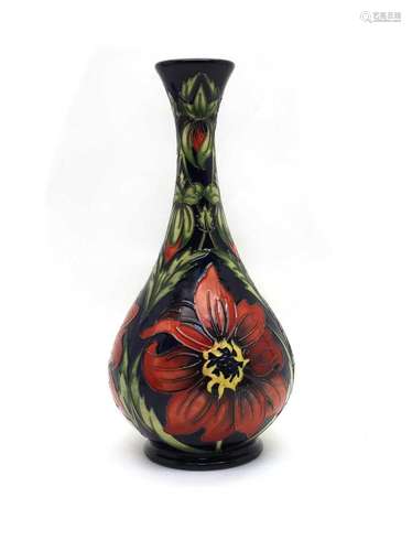 A limited edition Moorcroft pottery Hazel Bishop pattern v...