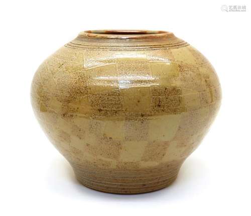 A studio pottery vase,