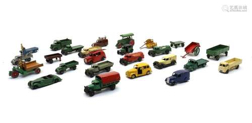 A collection of Dinky Toys,