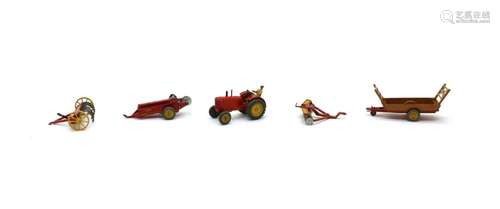 A Dinky Toys farming set,